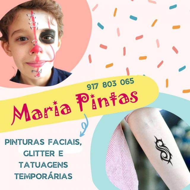 Pinturas Faciais e Tatuagens Temporárias - Porto | Ponte de Lima | Vila Verde